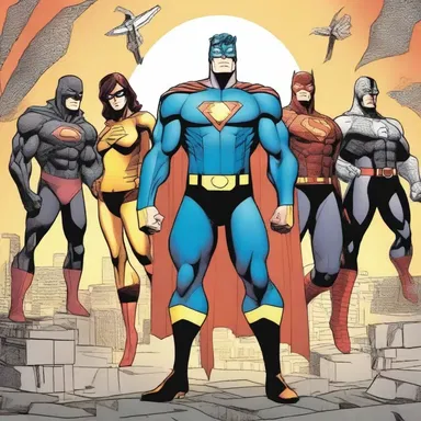 The new superhero comic series received a lot of hype, with fans eagerly waiting to see their favorite characters in action.