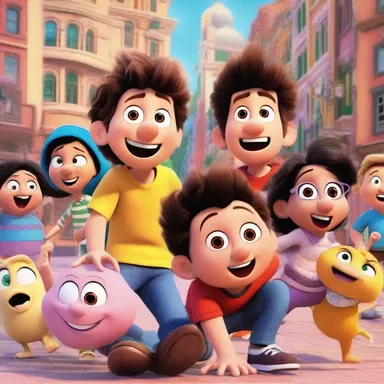 The animated film was hyped as a fun-filled adventure, with colorful animation and lovable cartoon characters.