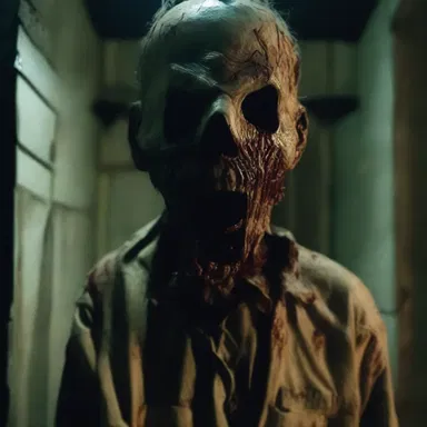 The movie studio hyped up the new horror film by releasing scary trailers and promotional material, making it seem scarier than it actually was.