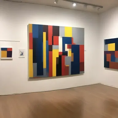 The art gallery hyped up the upcoming exhibition by highlighting the renowned artists participating and showcasing some of their best works.