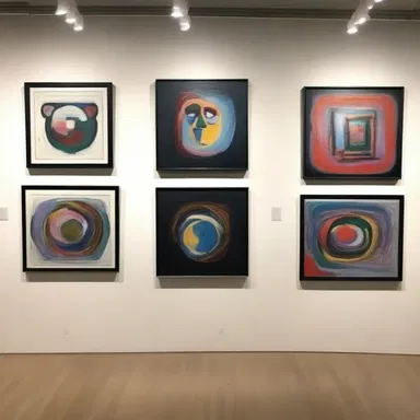 The art gallery hyped up the upcoming exhibition by highlighting the renowned artists participating and showcasing some of their best works.