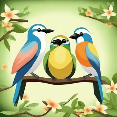 Why did the two birds start a band? Because they wanted to experience oneness of harmony!