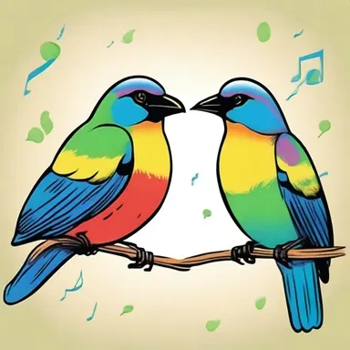 Why did the two birds start a band? Because they wanted to experience oneness of harmony!