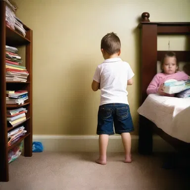 In the novel, the neglectful parents left their children unattended for days.