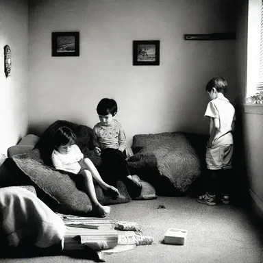 In the novel, the neglectful parents left their children unattended for days.