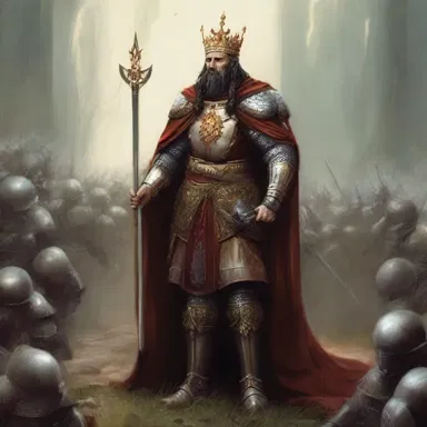 The neglectful king in the fantasy kingdom failed to protect his subjects from the invading army.