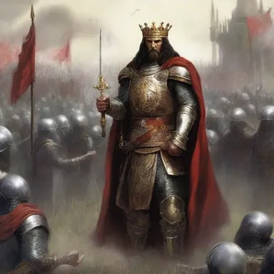 The neglectful king in the fantasy kingdom failed to protect his subjects from the invading army.