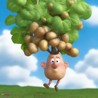 Why did the neglectful gardener plant the seeds upside down? Because he wanted to grow potatoes in the sky!