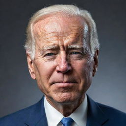 Create an animated cartoon-style caricature of Joe Biden portrayed as overwhelmingly sleepy, having problems with staying awake, conveying this in a respectable, light-hearted manner.