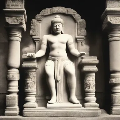 According to ancient religious texts, the ledgeman was revered as a divine figure who had been gifted by the gods with the skill to extract stone for building magnificent temples.