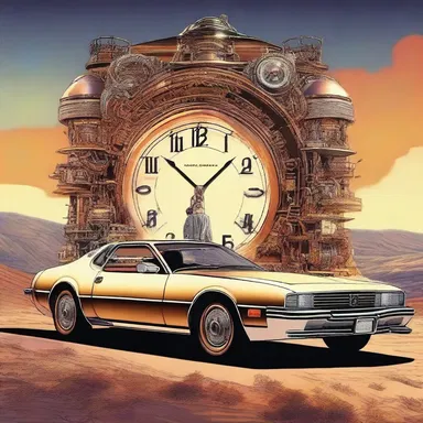 In a distant future, a scientist invents a time machine to travel back in time and save his missus from a tragic accident.