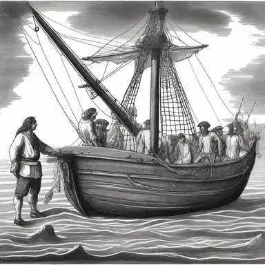 During the historical voyage of Christopher Columbus, his crew caught numerous pintados as a source of food.