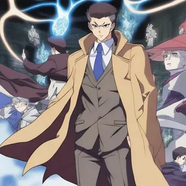 The preceptor in this anime series possesses extraordinary powers and uses them to protect their students from dark forces threatening the university.
