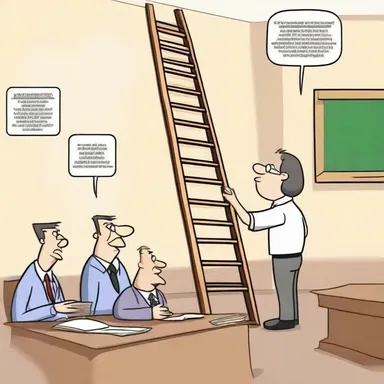 Why did the preceptor bring a ladder to the lecture? Because they wanted to reach the highest level of knowledge and make everyone climb with them!