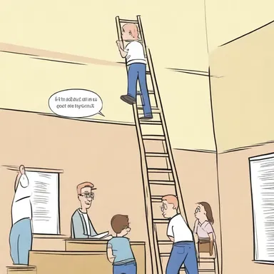 Why did the preceptor bring a ladder to the lecture? Because they wanted to reach the highest level of knowledge and make everyone climb with them!
