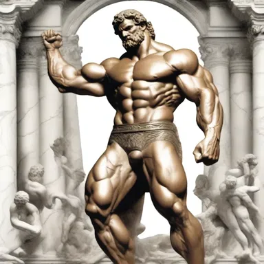 In Greek mythology, the practical application of Hercules' strength helped him complete his twelve labors.