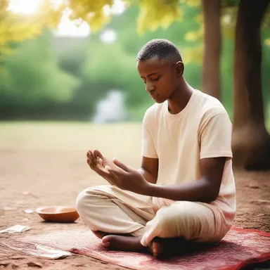 The practical application of prayer and meditation allows individuals to connect with their spirituality.