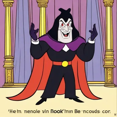 In the cartoon, the villain repeats the phrase 'I'll get you next time!' at the beginning and end of each episode, creating a symploce.