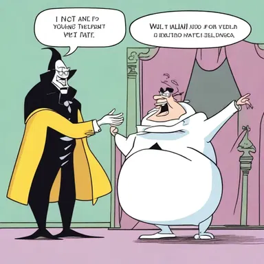 In the cartoon, the villain repeats the phrase 'I'll get you next time!' at the beginning and end of each episode, creating a symploce.