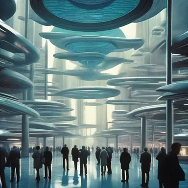 The science fiction movie was visually stunning but undescriptive in explaining the complex futuristic world.