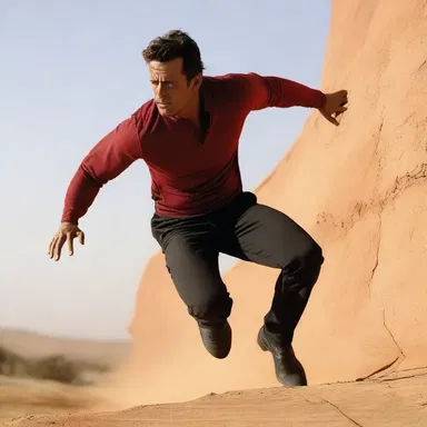 The stuntman showcased his limber skills by effortlessly contorting his body during the action sequence.
