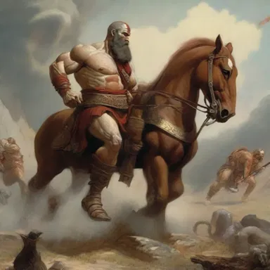 According to Greek mythology, the god of war would often ride a limber to move his artillery during battles.