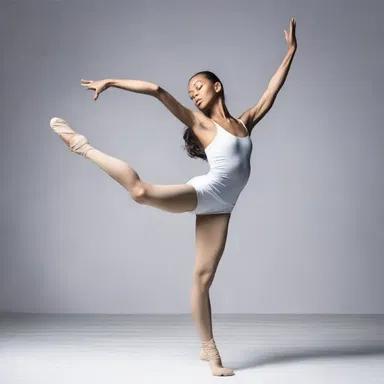 The dancer's graceful movements showcased her limber body as a work of art.