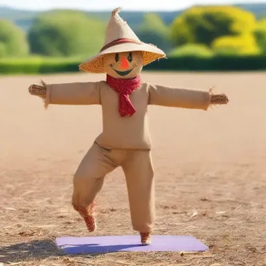 Why did the scarecrow do yoga? To limber up!