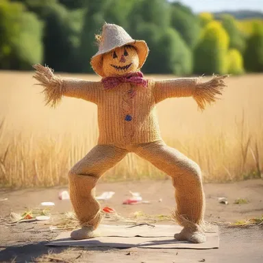 Why did the scarecrow do yoga? To limber up!
