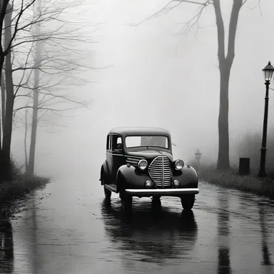 During World War II, demisters were not commonly available, causing difficulties for drivers navigating through foggy conditions.