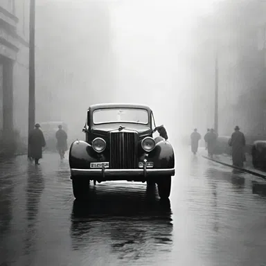 During World War II, demisters were not commonly available, causing difficulties for drivers navigating through foggy conditions.