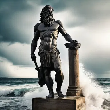 According to Greek mythology, the god Poseidon often visited the pier to observe the ocean waves.