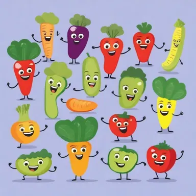 Why did the diverse group of vegetables have a party? Because they wanted to have a salad-ebration!