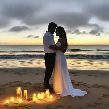 The couple had a diverse range of romantic experiences, from candlelit dinners to long walks on the beach.