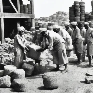 The construction of the jaggery during the Industrial Revolution revolutionized the sugar production industry.
