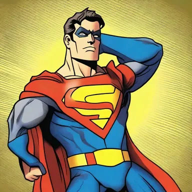 In many superhero cartoons, the main character is portrayed as the beau ideal of heroism and bravery.