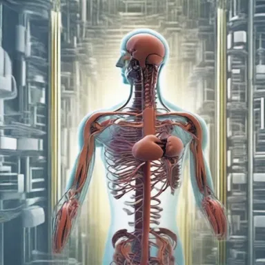 In the futuristic world depicted in the science fiction novel, humans were genetically modified to have additional right atriums to enhance their circulatory system.