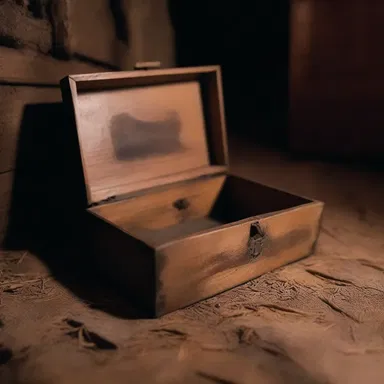 In the movie, the protagonist discovers a mysterious old wooden box in the attic, which unleashes a series of horrifying events.