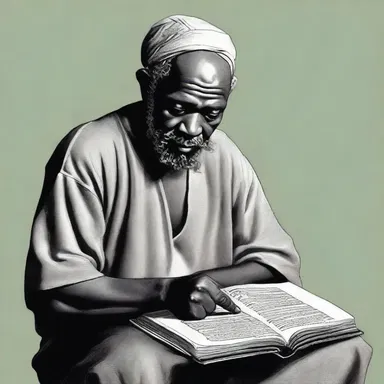 The religious scripture told the story of a snitcher who repented for his crimes and turned his life around.