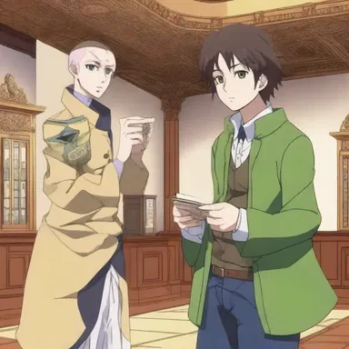 In the anime series, the protagonist encountered a cunning snitcher who tried to steal a valuable artifact from a museum.