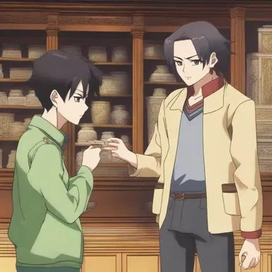 In the anime series, the protagonist encountered a cunning snitcher who tried to steal a valuable artifact from a museum.
