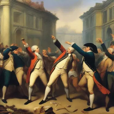 The author vividly described the tableau of the French Revolution, capturing the chaos and despair of that period.