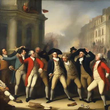 The author vividly described the tableau of the French Revolution, capturing the chaos and despair of that period.