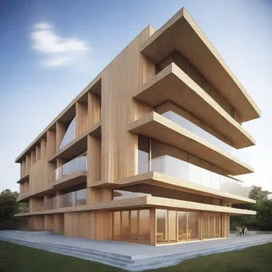 The use of strong and sturdy materials in the construction of the building ensured its enduringness against environmental stresses.