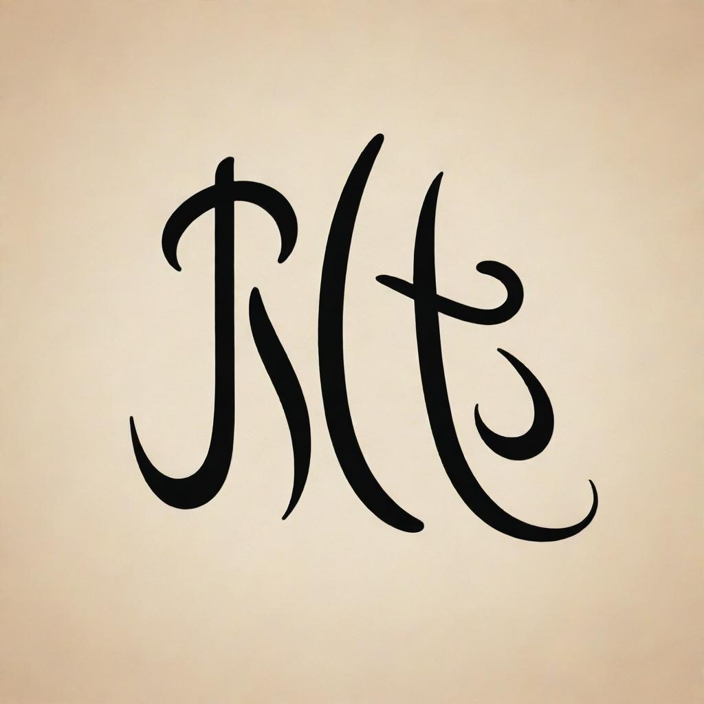 An artistic representation of the name 'Hussain' in elegant and bold calligraphy.