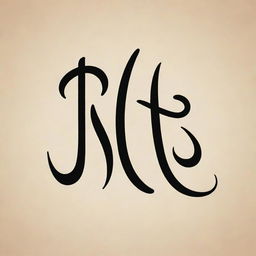 An artistic representation of the name 'Hussain' in elegant and bold calligraphy.