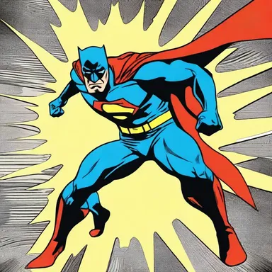 The superhero with extraordinary powers became the quintessence of the comic book genre.