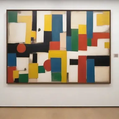 The masterpiece displayed in the gallery was regarded as the quintessence of abstract art.