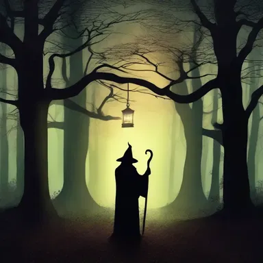 The wizard's spell was unavailing, and the enchanted forest remained locked in eternal darkness.