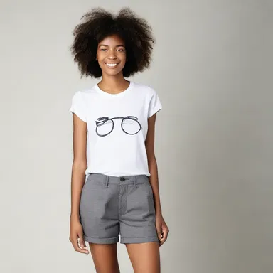 The designer created a line of friendly and approachable clothing.